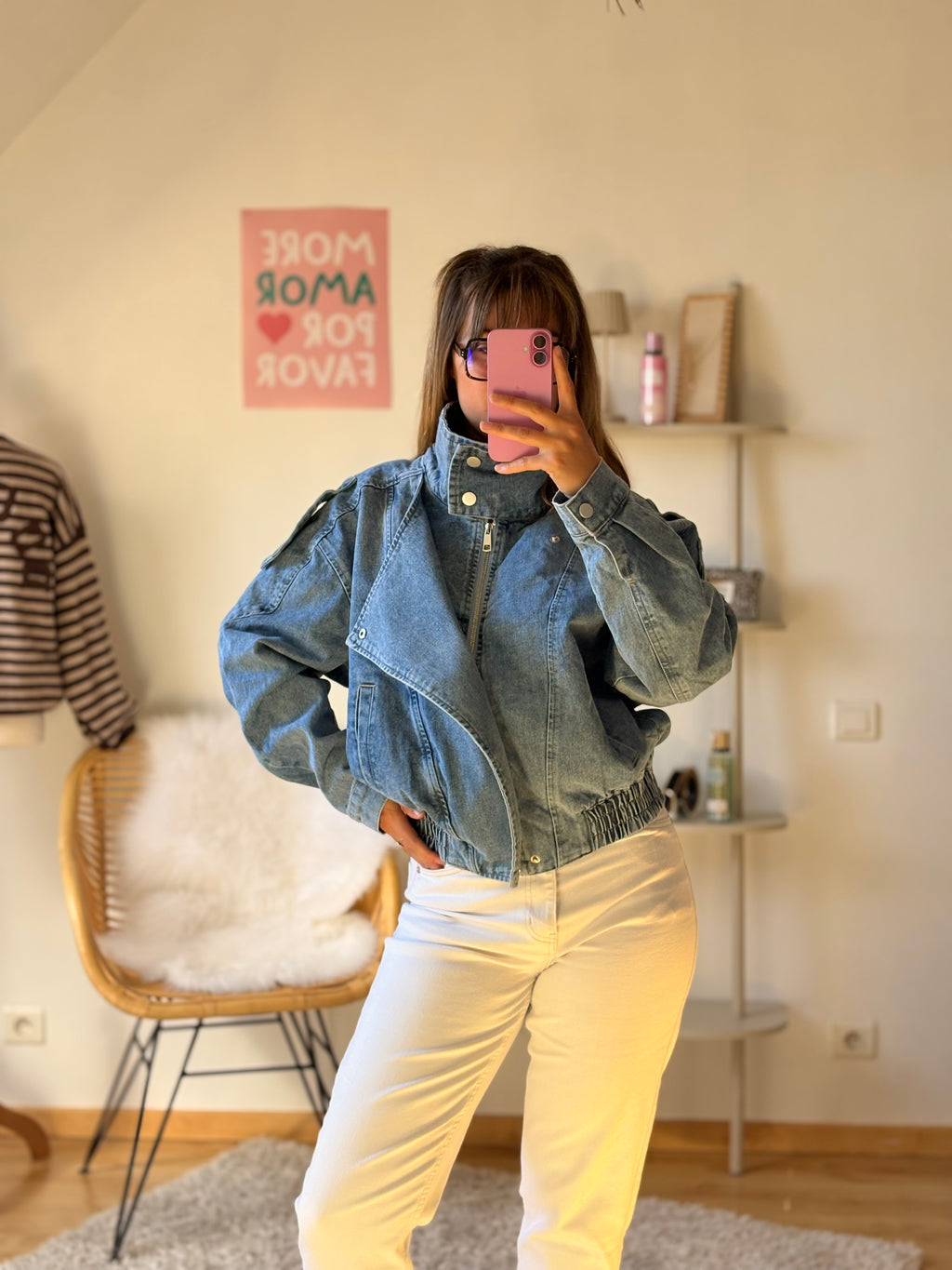 Veste jean