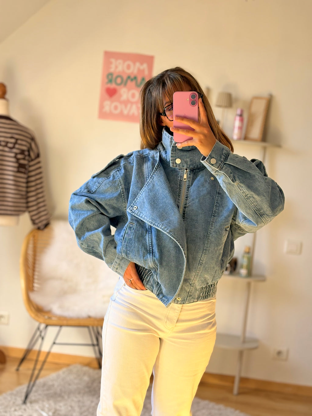 Veste jean